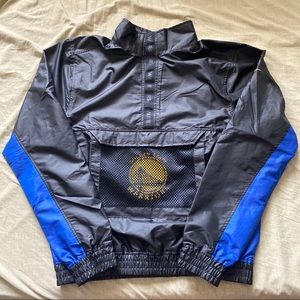 Warriors Nike windbreaker